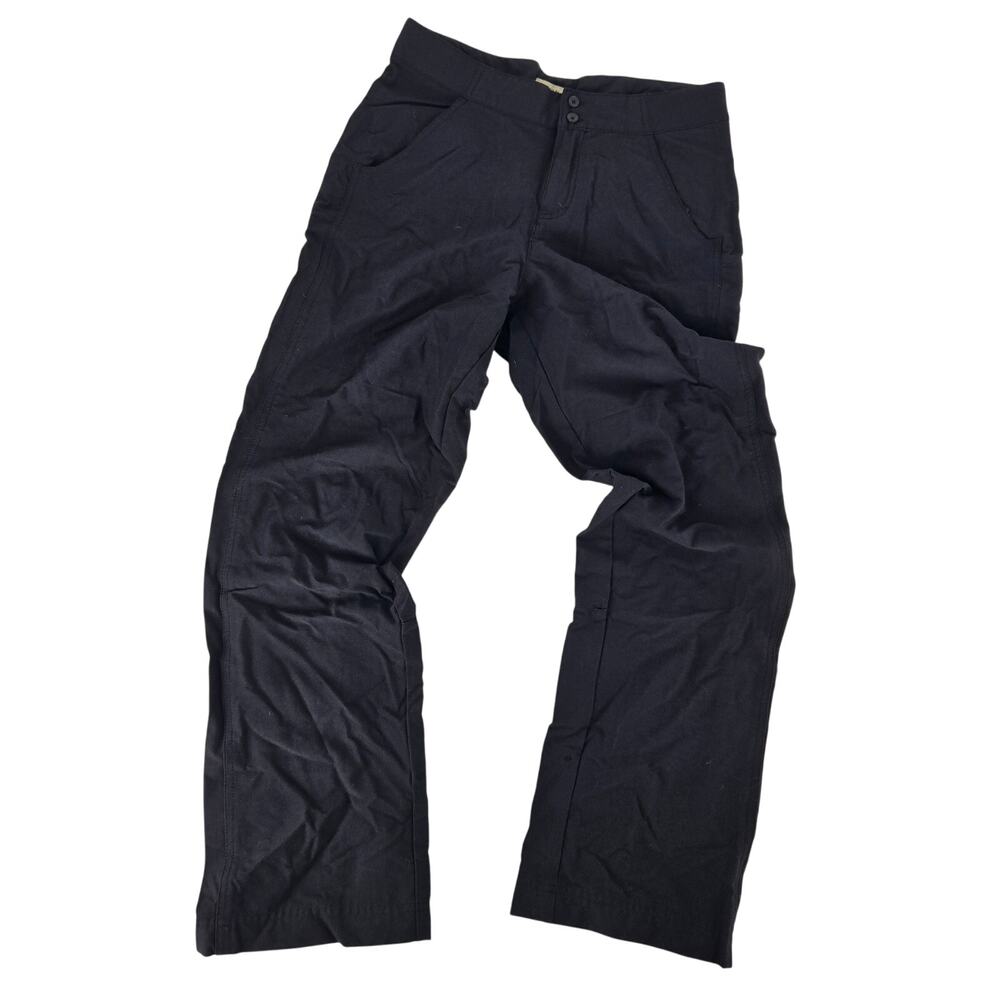 Royal Robbins Womens 6 Convertible Pants Roll Tab Adjustable Waist Stretch